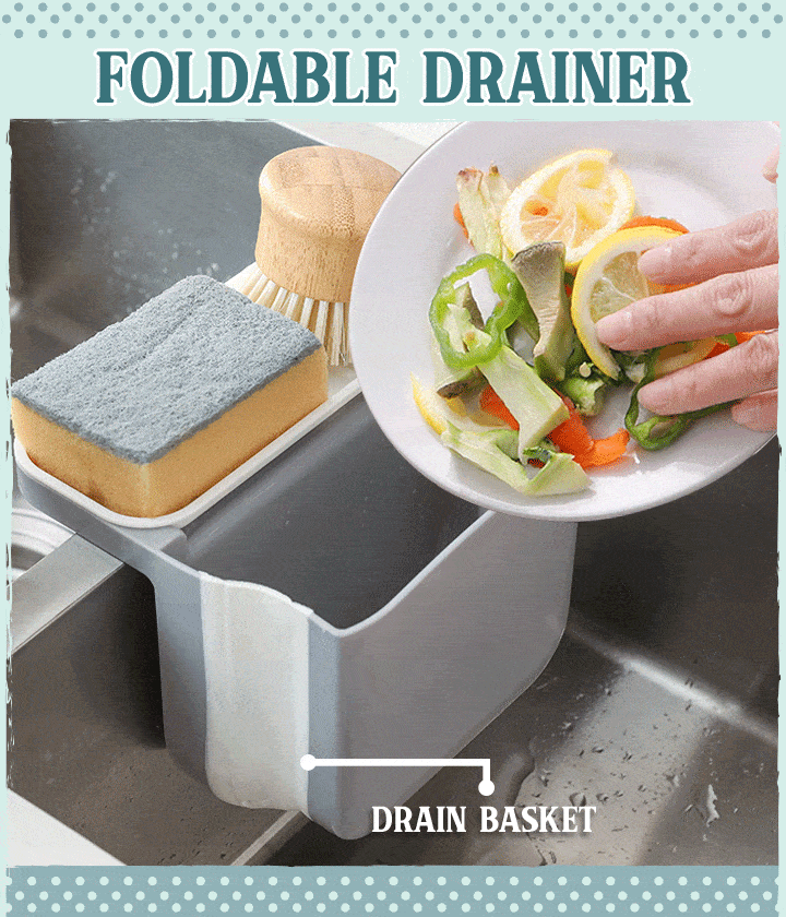 Foldable Sink Drain Basket