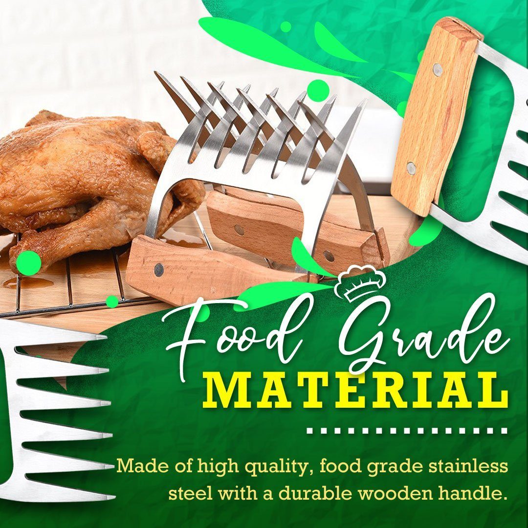 Kitchen Stainless Steel Meat Fork