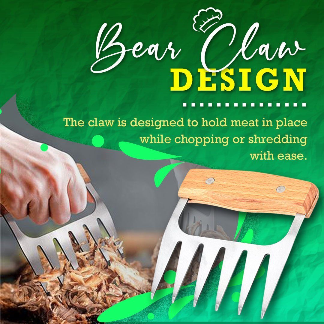 Kitchen Stainless Steel Meat Fork