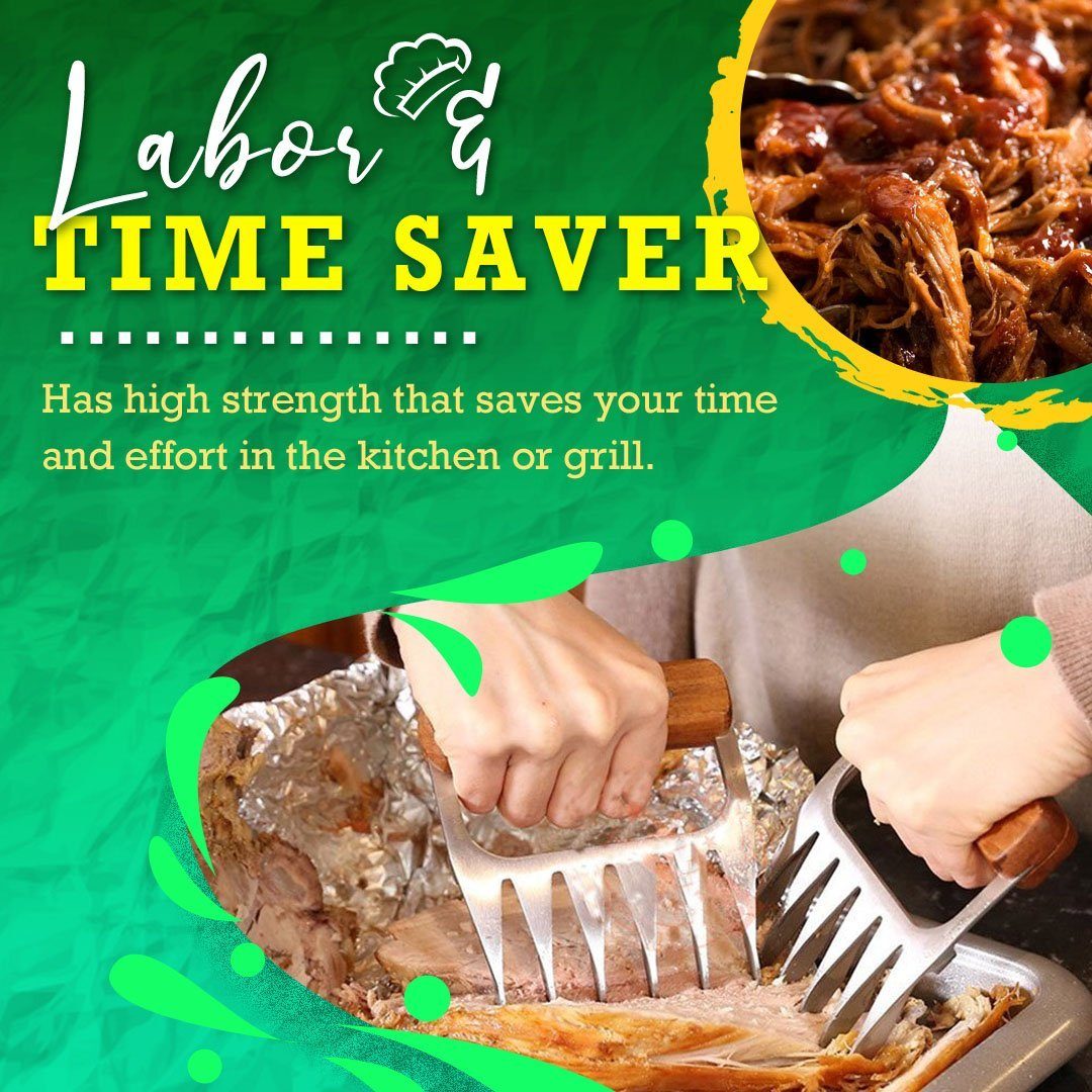 Kitchen Stainless Steel Meat Fork