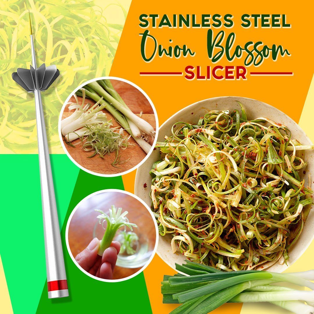 Stainless Steel Onion Blossom Slicer