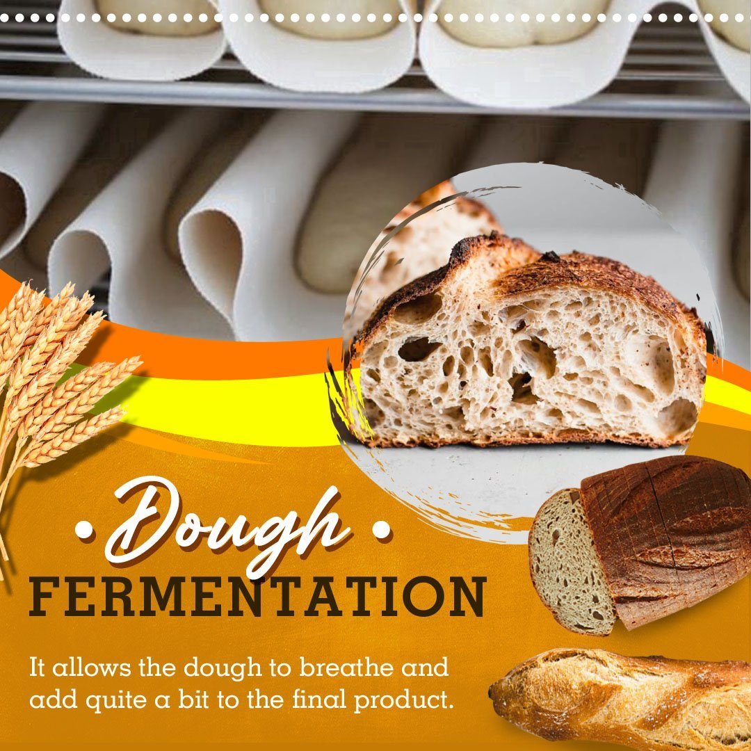 Linen Baguette Fermentation Cloth