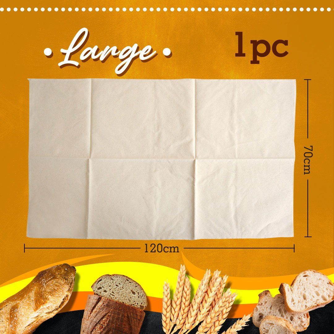 Linen Baguette Fermentation Cloth
