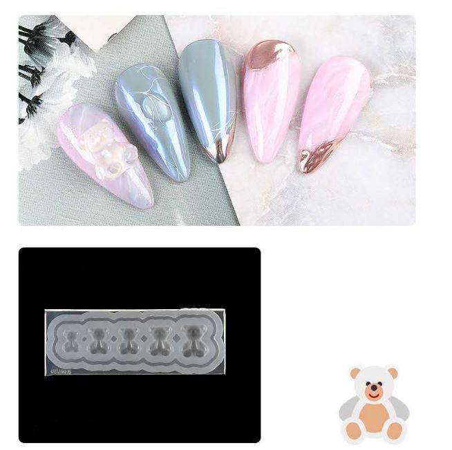 3D Nail Decal Mold