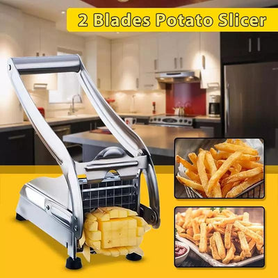 French Fries Potato Chips Cutter Machine (Stainless Steel)