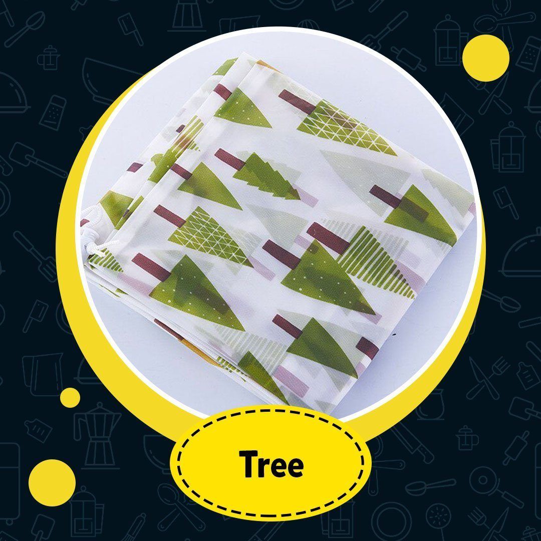 Fridge Dust Cover With Pocket Storage Bag