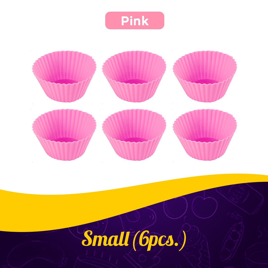 Reusable Silicon Baking Cups (6Pcs Set)