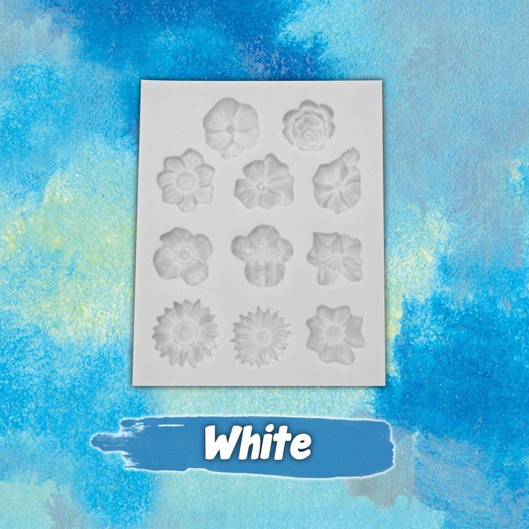 Flowers Shape Silicon Mold Cake Border