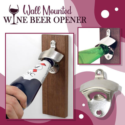 Wall Mounted Wine Beer Opener