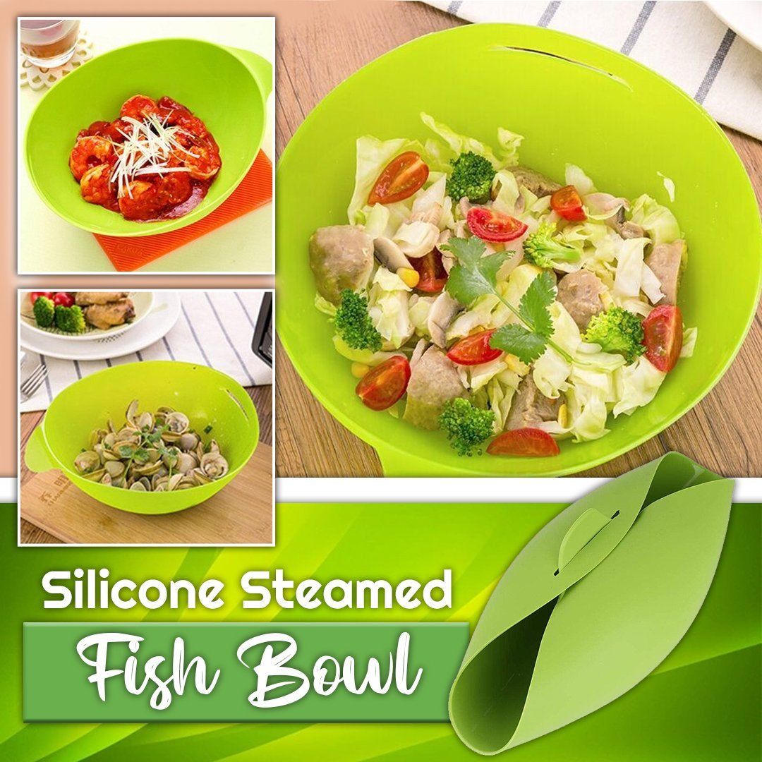 Silicone Steamed Fish Bowl