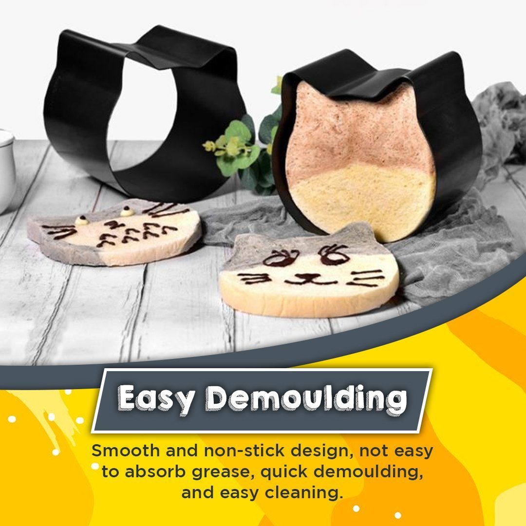 Cat Toast Mould