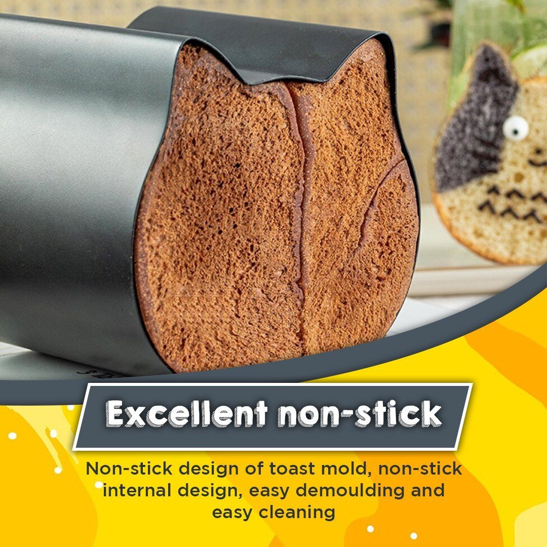 Cat Toast Mould