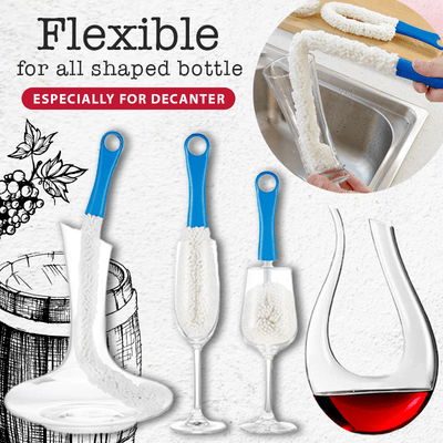 Flexible Decanter Cleaner Brush