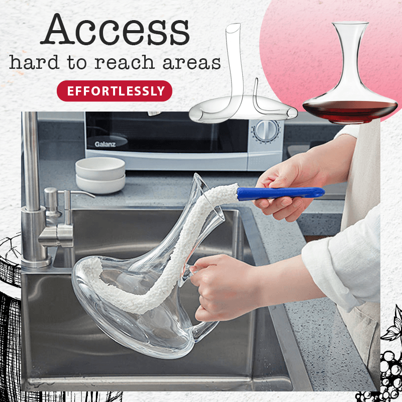 Flexible Decanter Cleaner Brush