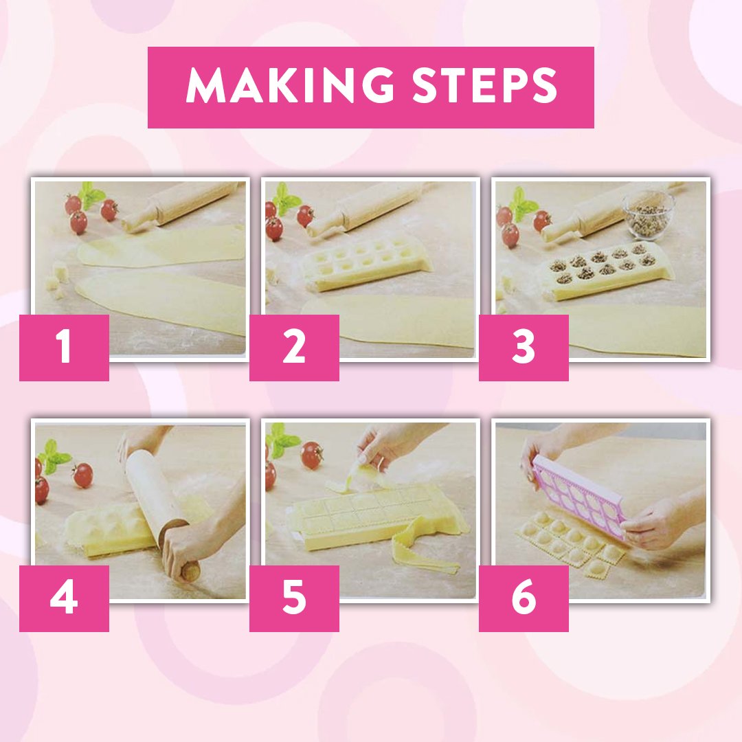 Mini Ravioli Maker Tray