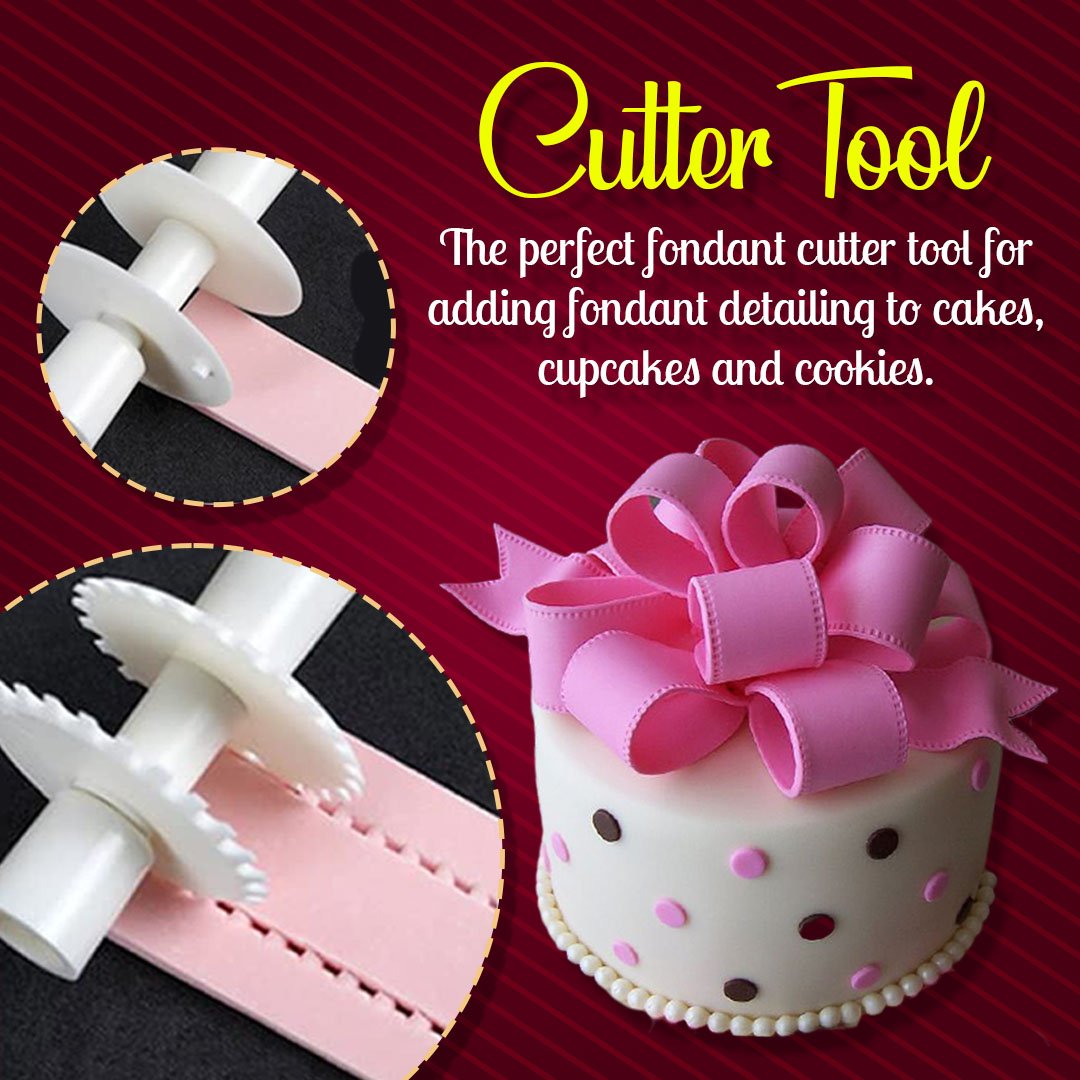 Fondant Multi-Ribbon Cutter Tool