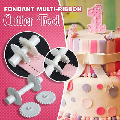 Fondant Multi-Ribbon Cutter Tool
