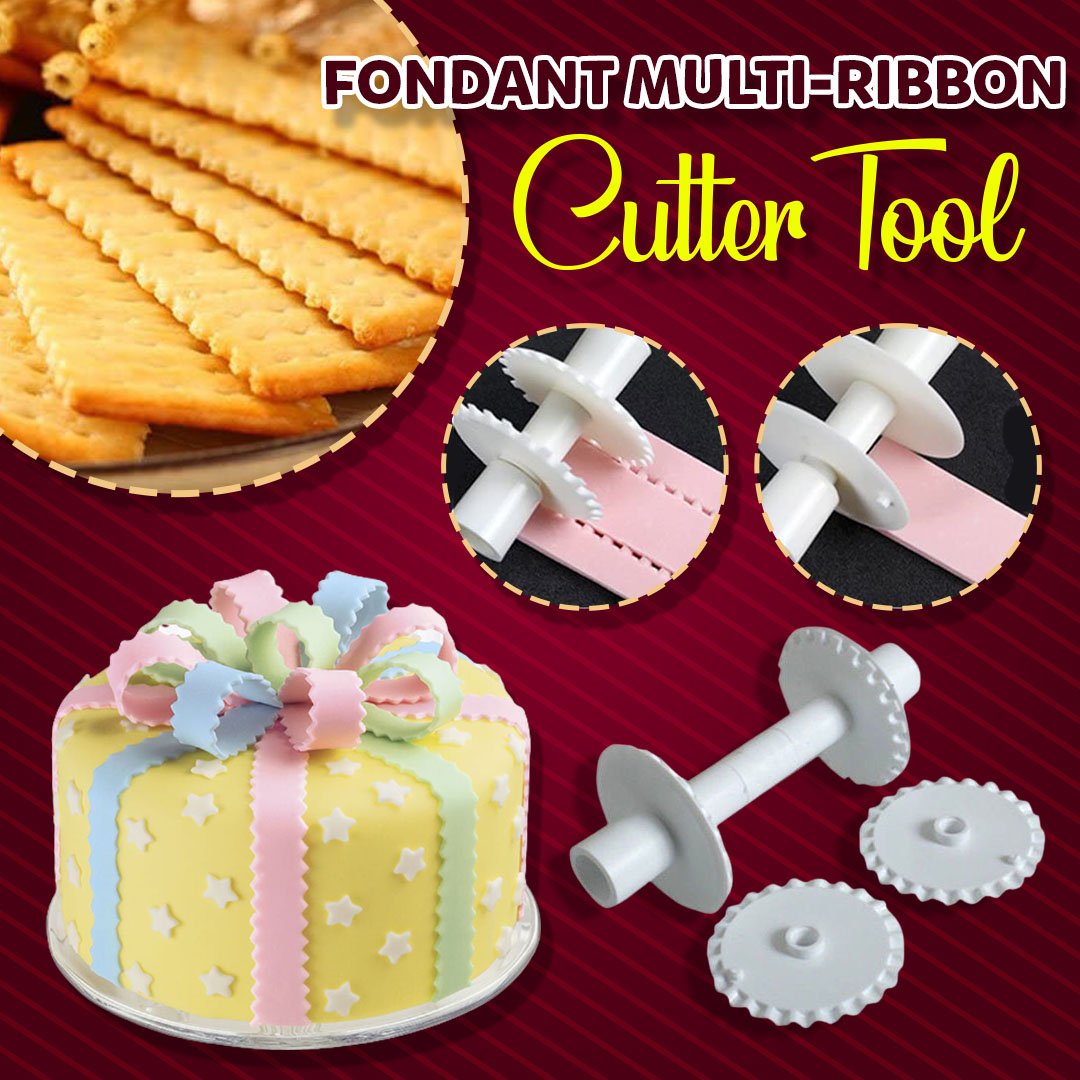 Fondant Multi-Ribbon Cutter Tool