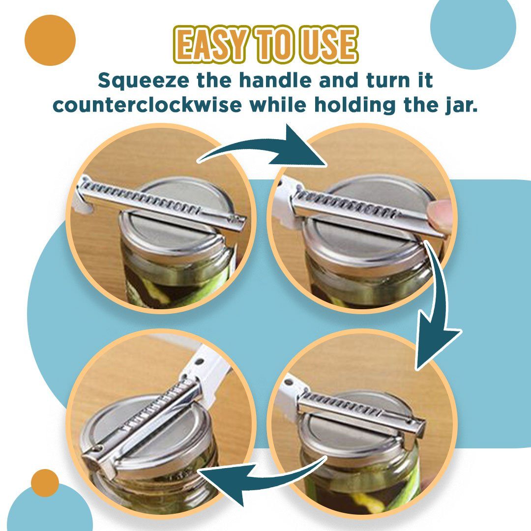 EasyOpener™ Adjustable Jar & Bottle Opener