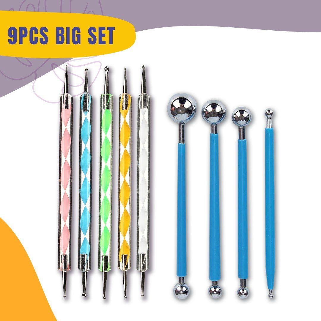 Mandala Cake Dotting Pen Tool Set(9pcs/Set)