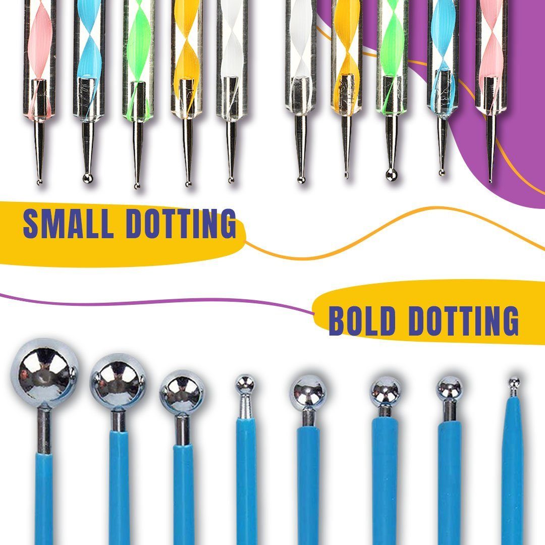 Mandala Cake Dotting Pen Tool Set(9pcs/Set)