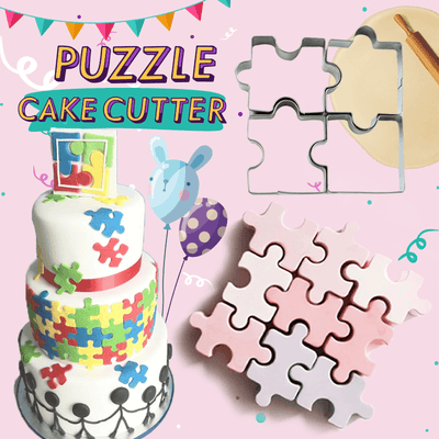 Puzzle Cake Cutter (4pc Set)