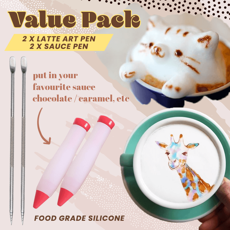 Latte Art Pen (Value Pack)