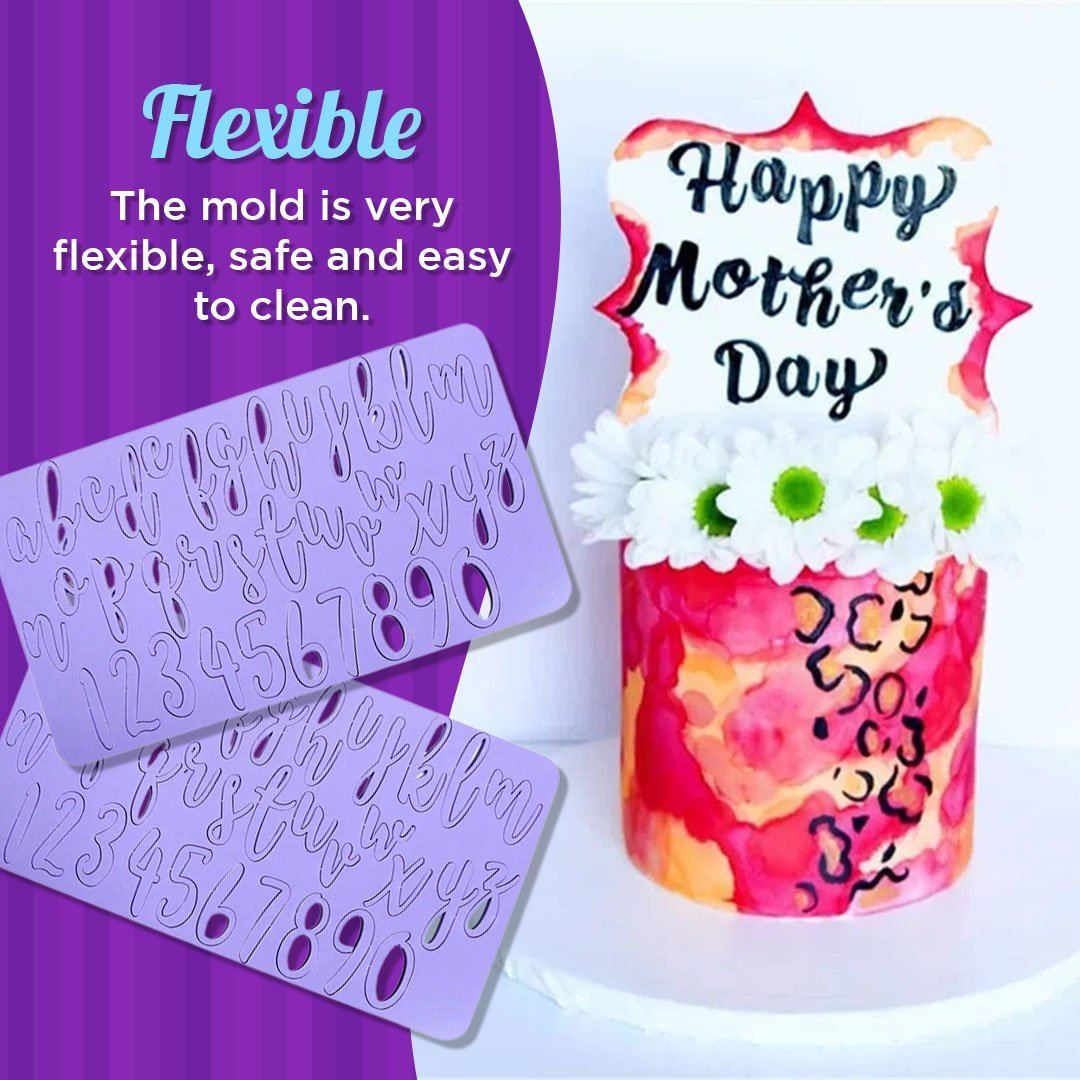 Acrylic Alphabet & Number Embossed Cutter