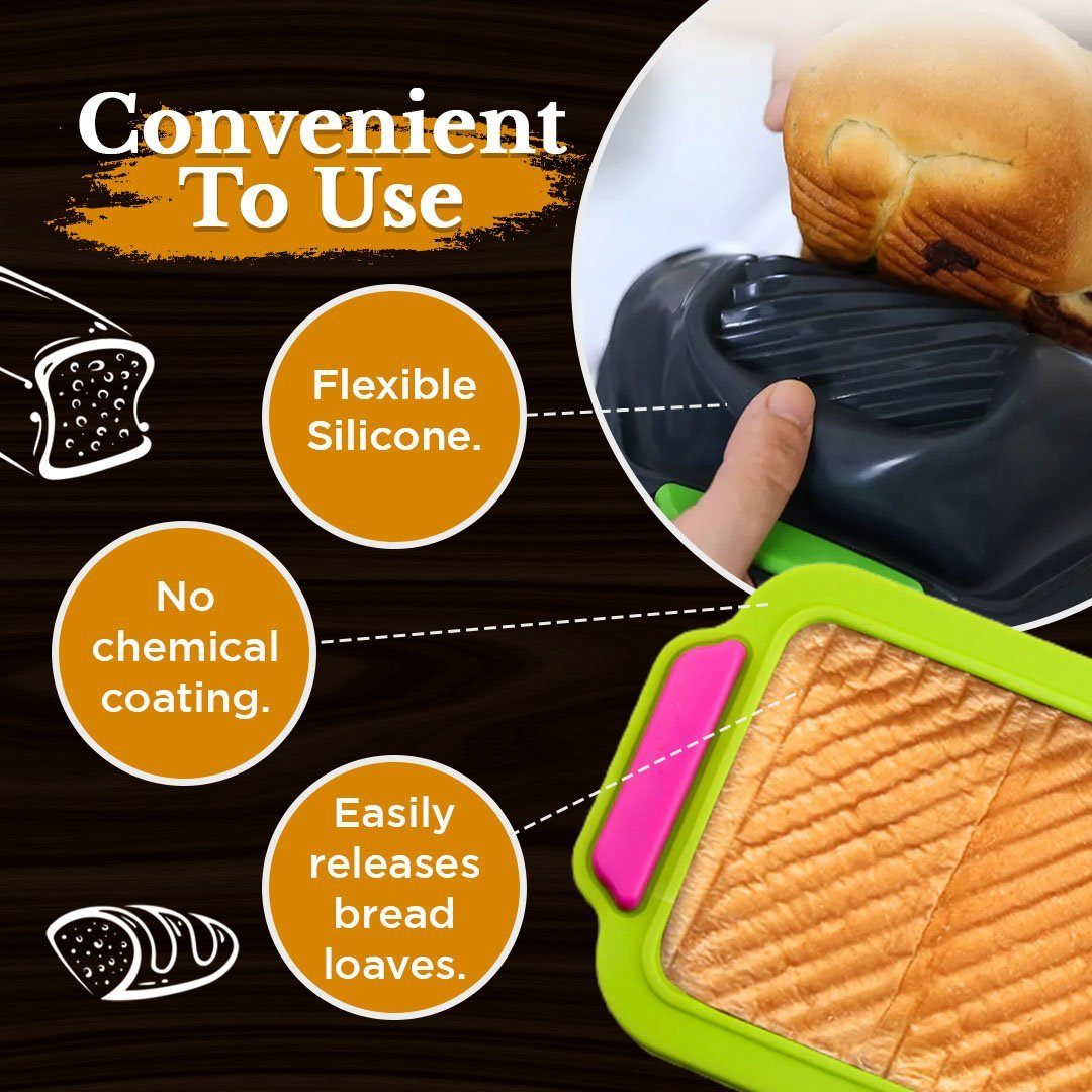 Rectangular Silicone Bread Pan Mold