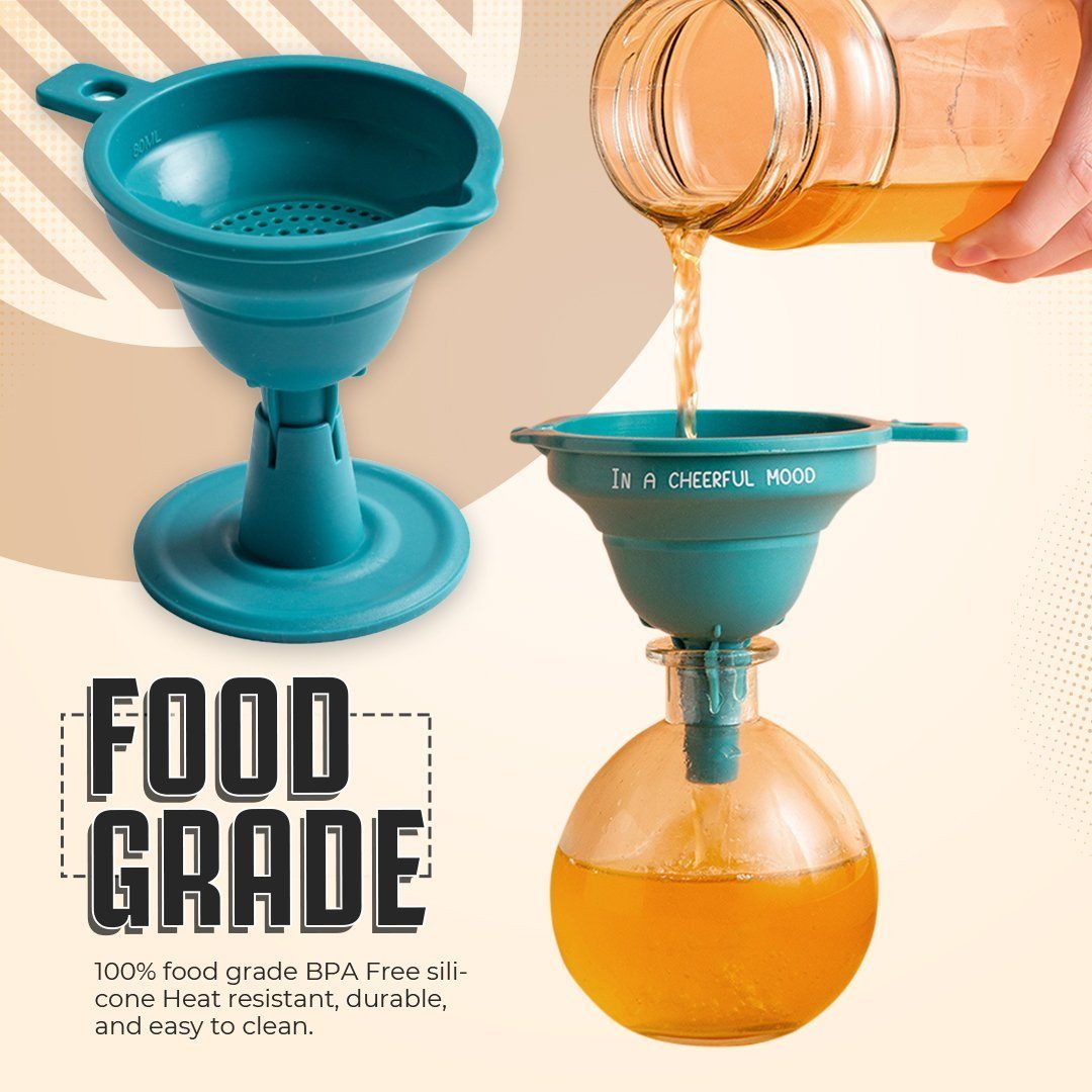 Silicone Foldable Funnel