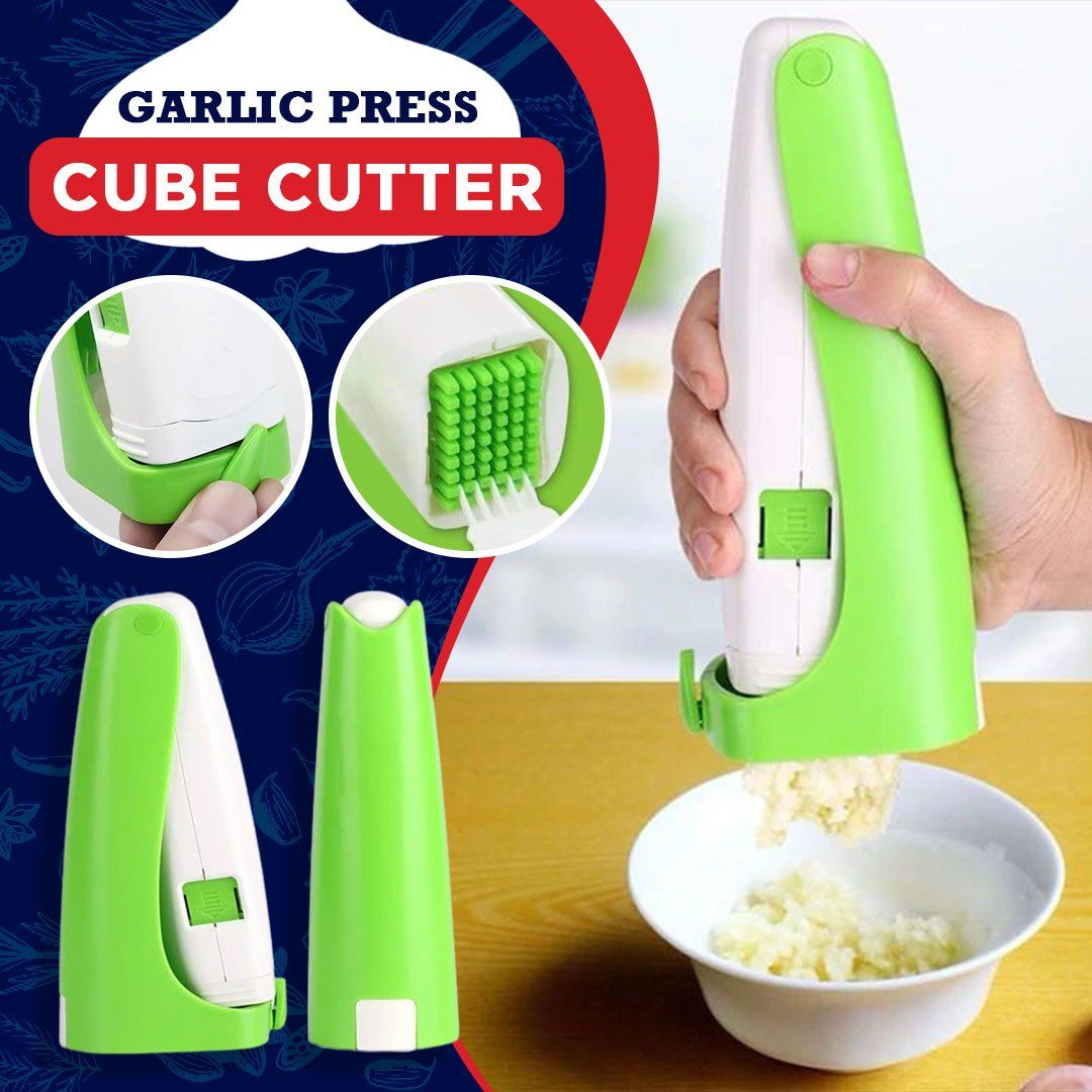 Garlic Press Cube Cutter