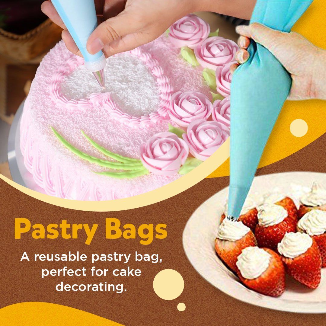 Reusable Silicone Pastry Bags