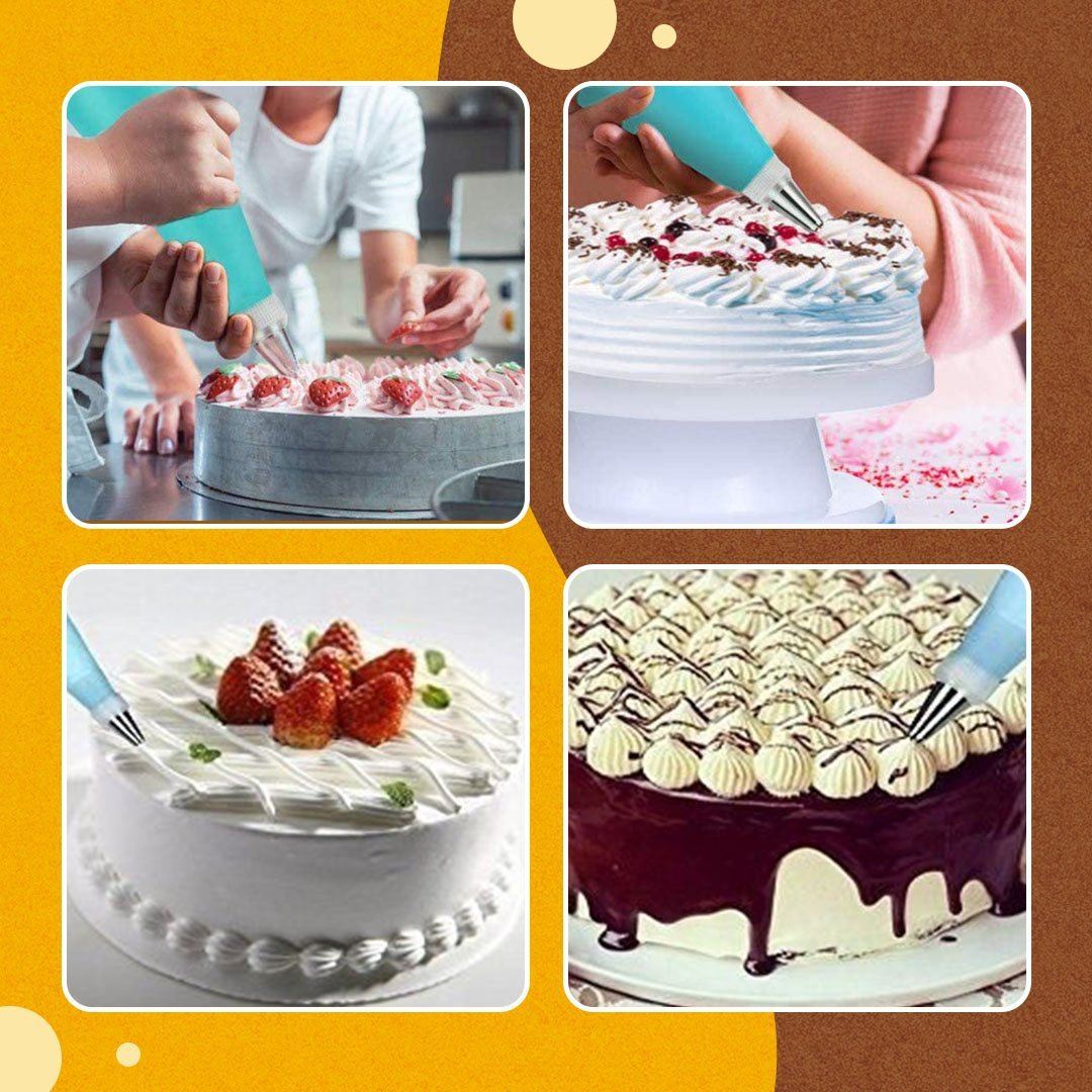 Reusable Silicone Pastry Bags