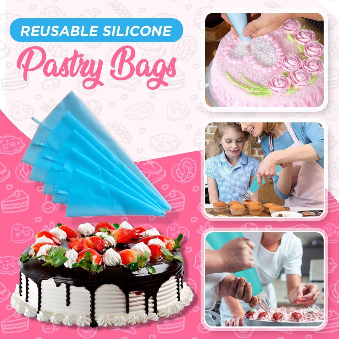 Reusable Silicone Pastry Bags