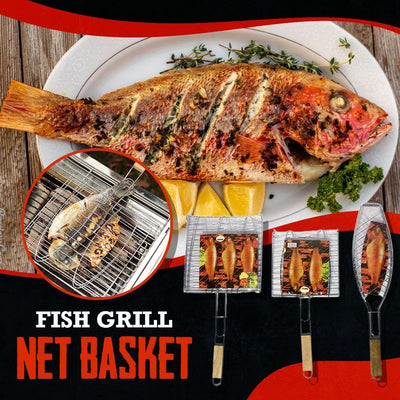 Fish Grill Net Basket