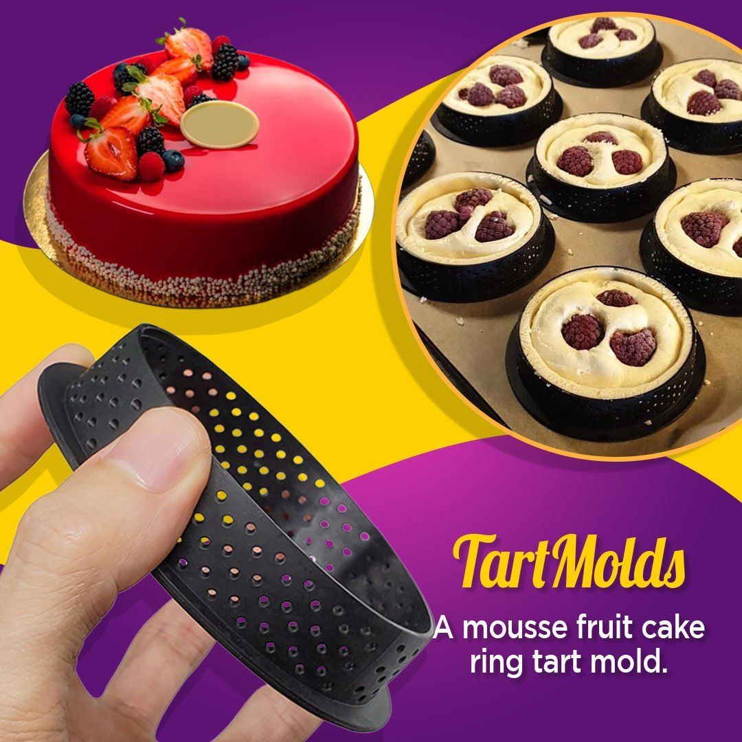 Mousse Fruit Cake Ring Egg Tart Molds