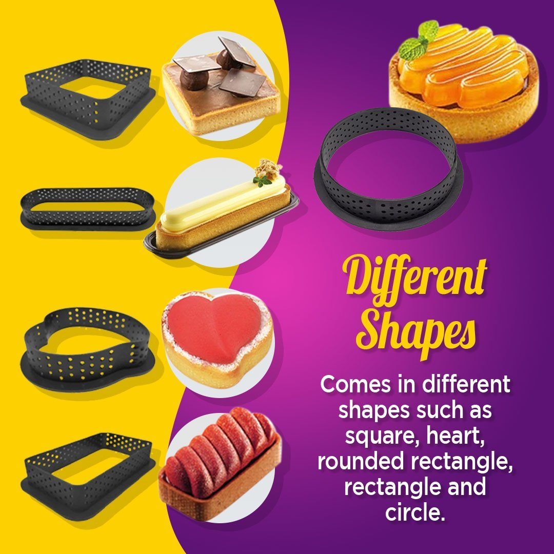 Mousse Fruit Cake Ring Egg Tart Molds