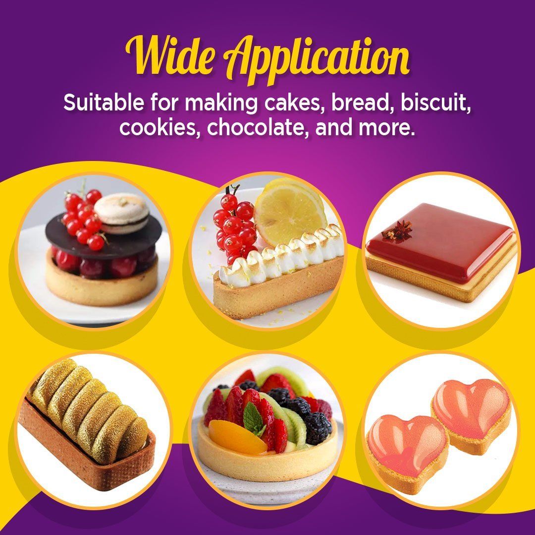 Mousse Fruit Cake Ring Egg Tart Molds