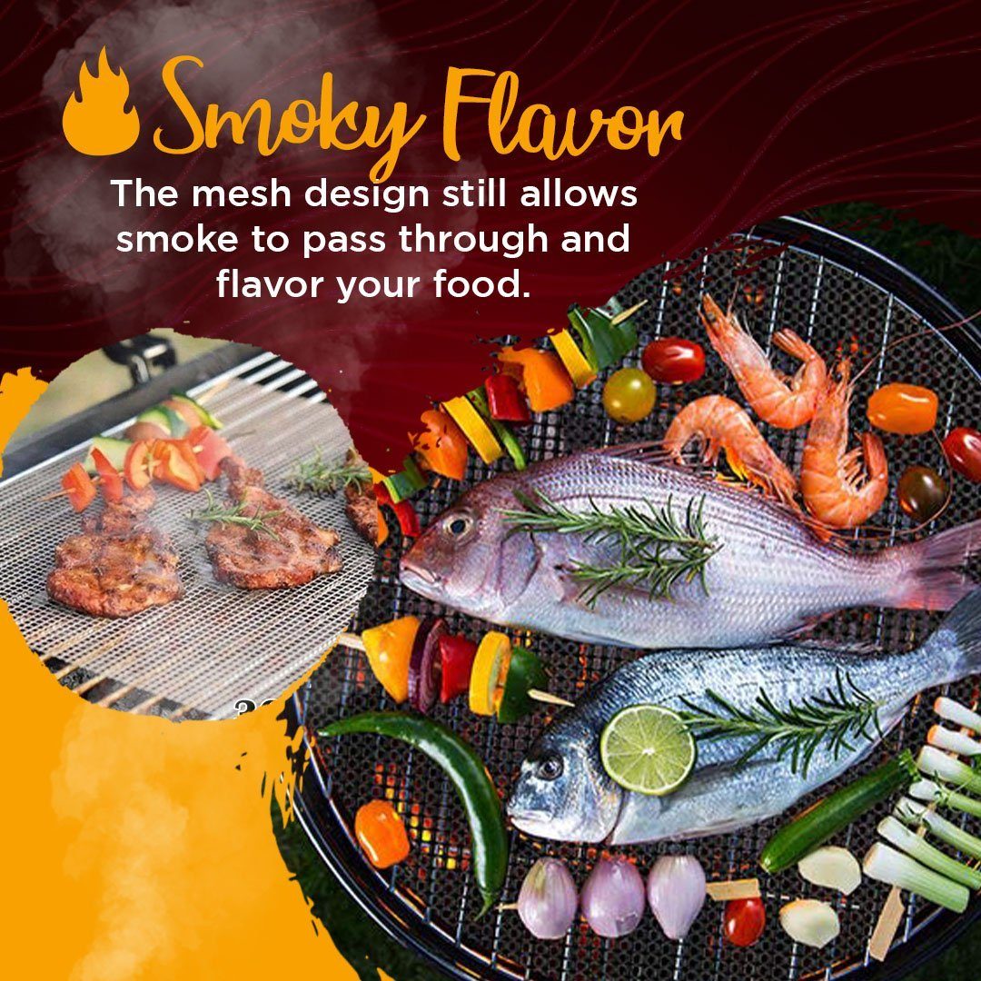 Non-stick Barbecue Mesh Mat