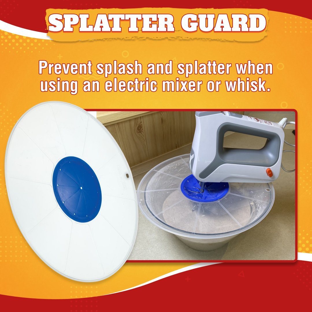 Safe Mixing Bowl Splatter Guard