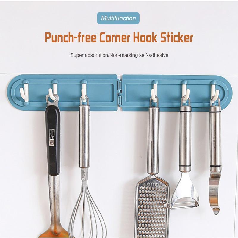 Multifunctional Punch-free Corner Hook Sticker