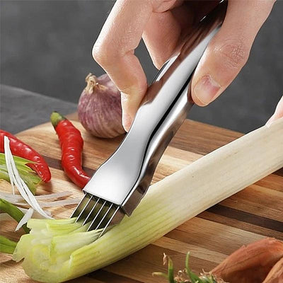 Stainless Steel Chopped Leek Knife