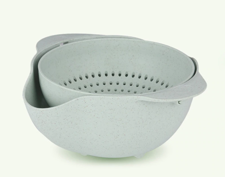 Multi-Functional Rotating Draining Colander