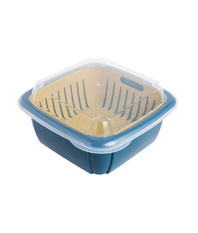 Double Layer Drain Storage Basket