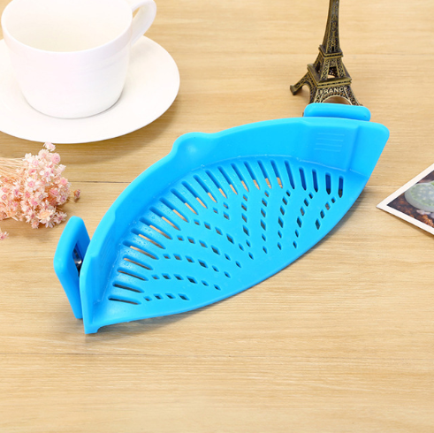 Silicone Clip on Strainer