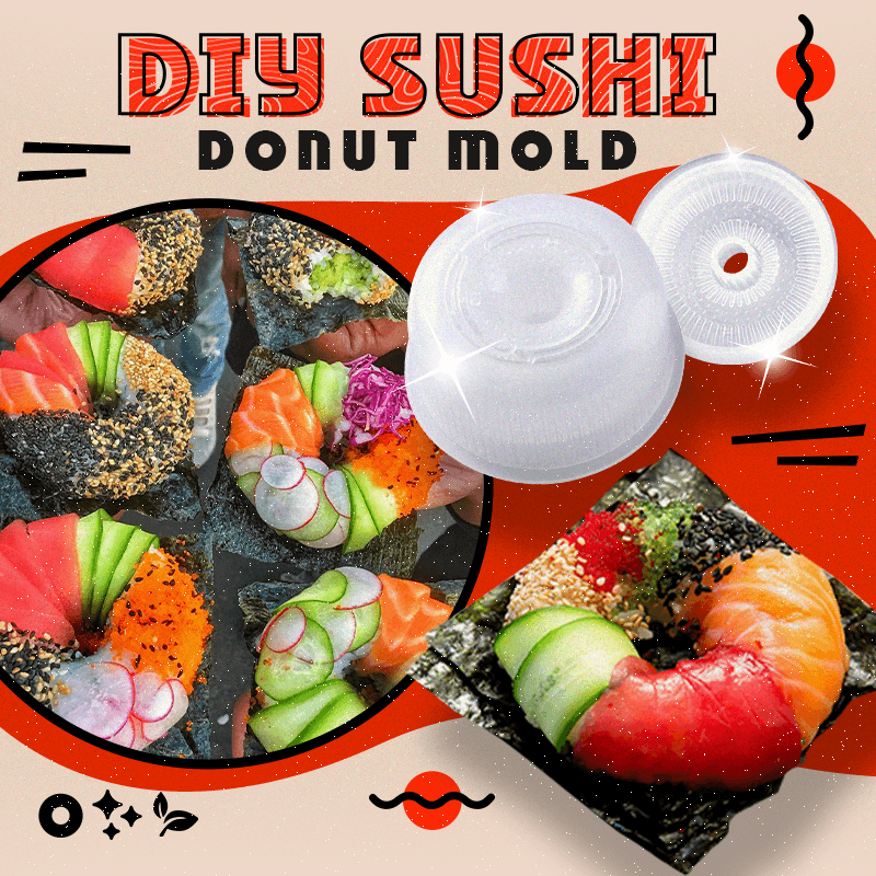 DIY Sushi Donut Mold