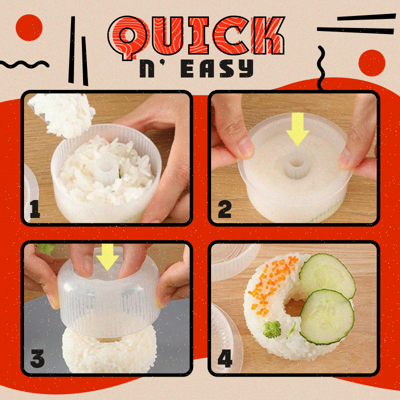 DIY Sushi Donut Mold