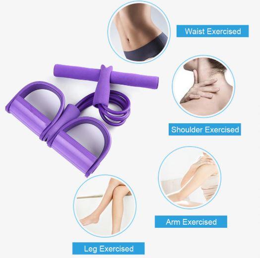 Foot Pedal Resistance Band Elastic Pull Rope Fitness Equipment