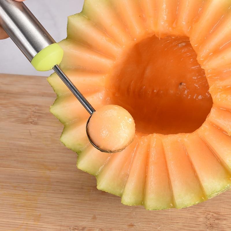 Three-piece Stainless Steel Fruit Platter Carving Knife Tool