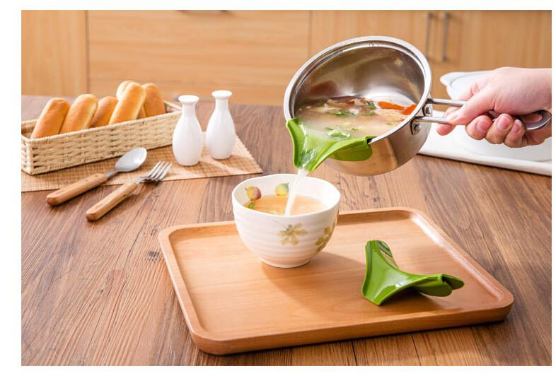 Anti-Spill Kitchenware Deflector